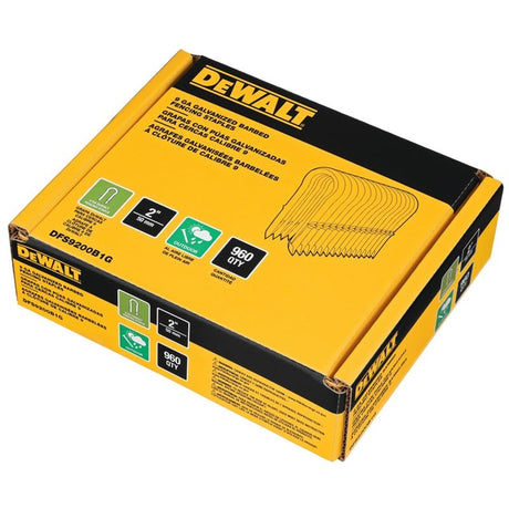 DEWALT 9 GA Galvanized Barbed Fencing Staples