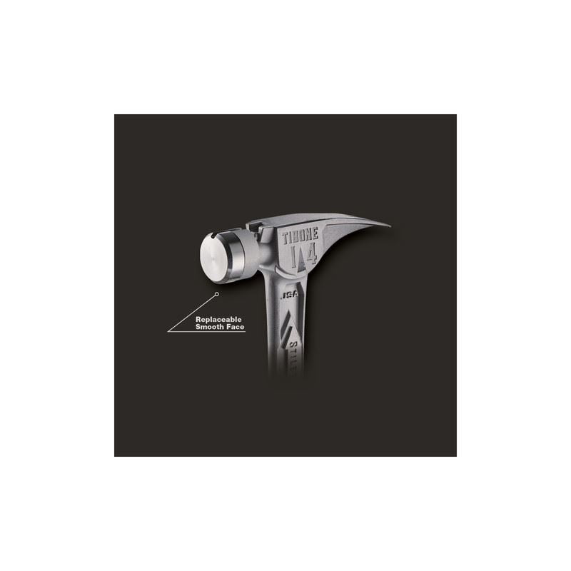 STILETTO TIB14RSC TIBONE 14oz Smooth Titanium Framing Hammer