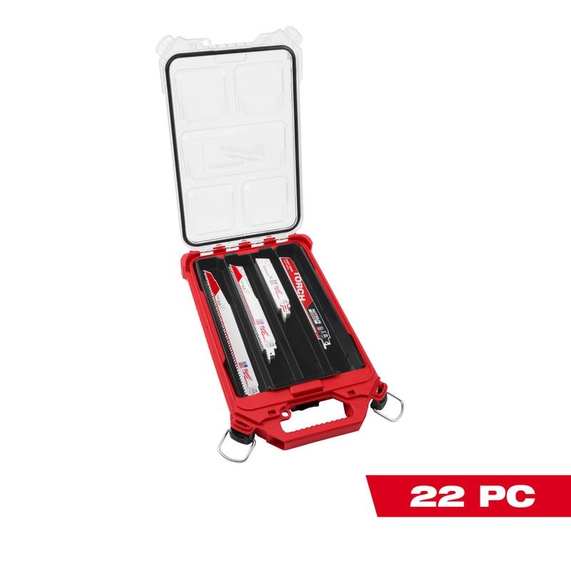 Milwaukee 49-22-5640 22PC SAWZALL Blade PACKOUT Kit