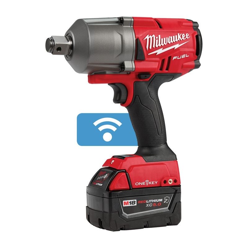 Milwaukee 2864-22R M18 FUEL w/ ONE-KEY High Torque Impact Wrench 3/4in Friction Ring Kit