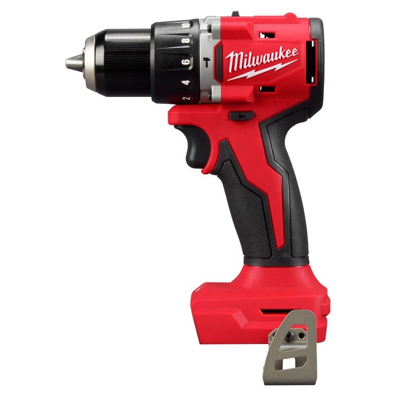 Milwaukee 3602-20 M18 Compact Brushless 1/2in Hammer Drill/Driver