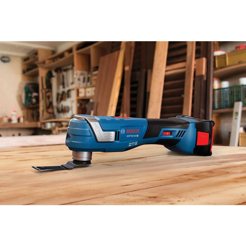 Bosch GOP18V-34N 18V Brushless StarlockPlus Oscillating Multi-Tool (Bare Tool)