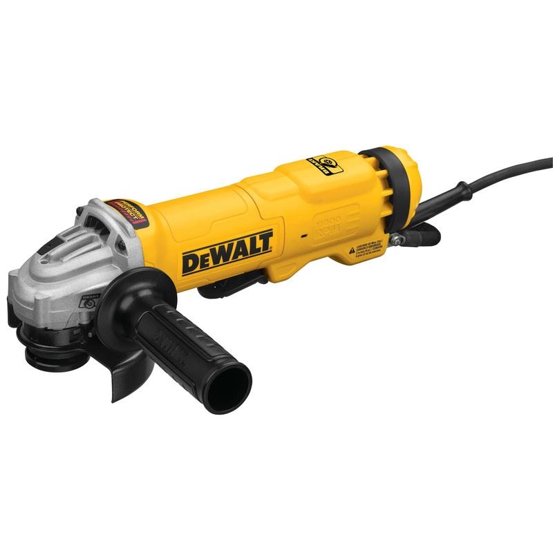 DEWALT DWE4222N 4.5 in. Small Angle Paddle Switch Angle Grinder with Brake and No-Lock On