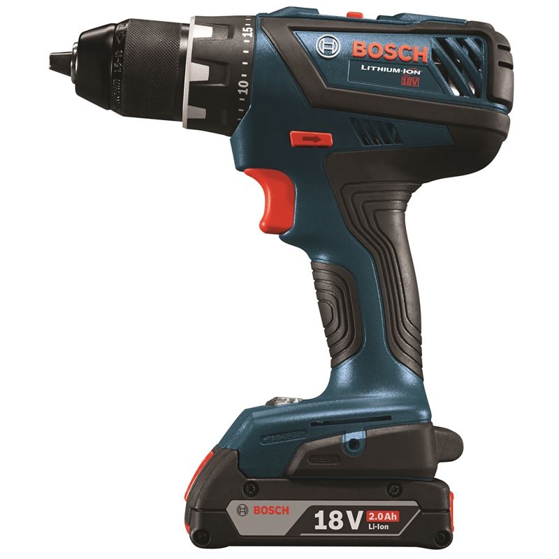 Bosch | DDS181A-02 18V Compact Tough 1/2 In. Drill/Driver Kit | BFP