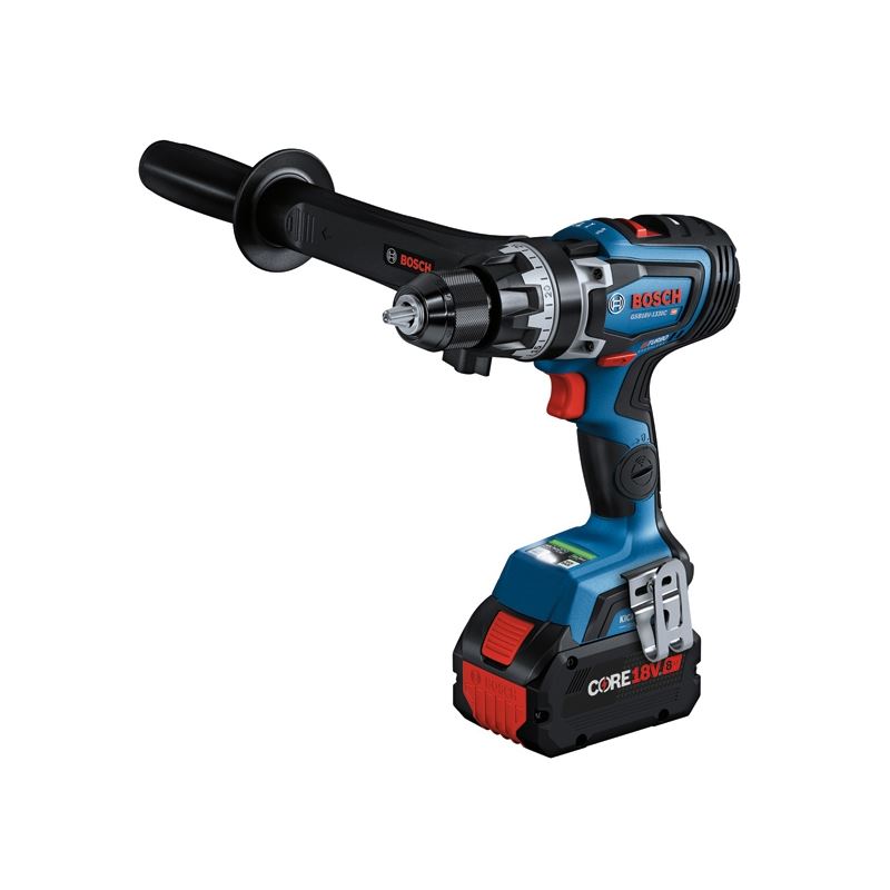 Bosch GSB18V-1330CB14 PROFACTOR 18V Connected Ready 1/2 In. Hammer Drill/Driver Kit with (1) CORE 18V 8 Ah High Power Battery