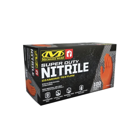 Mechanix Wear 8 mil Super Duty Nitrile Gloves -100prs