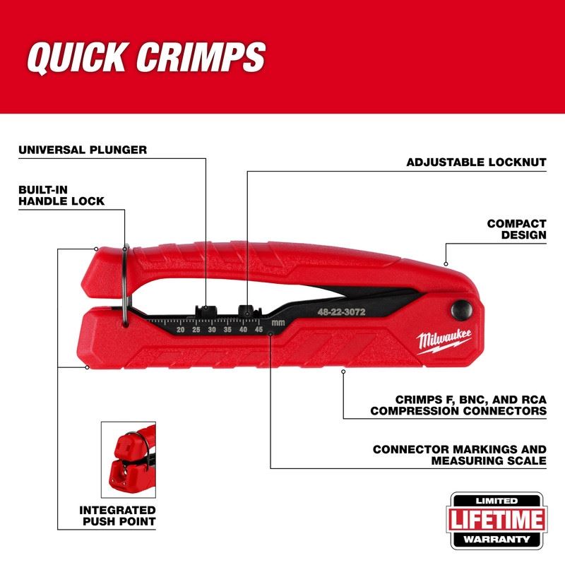 Milwaukee 48-22-8103 Coax Install Kit