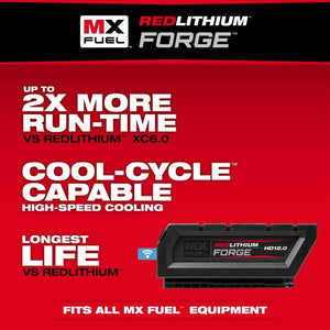 Milwaukee MXFHD812 MX FUEL REDLITHIUM FORGE HD12.0 BATTERY PACK