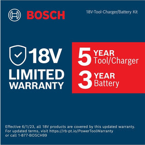 Bosch GBH18V-22K24 18V Brushless SDS-plus Bulldog 3/4 In. Rotary Hammer Kit with (2) CORE18V 4 Ah Advanced Power Batteries