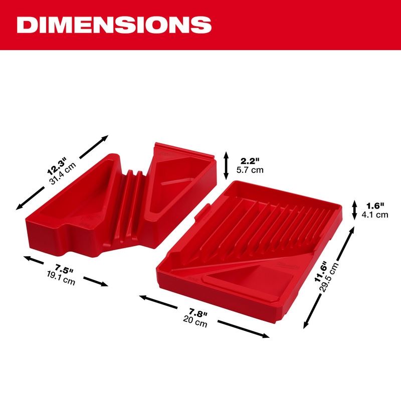 Milwaukee 48-22-9484T 15pc SAE Combination Wrench Trays