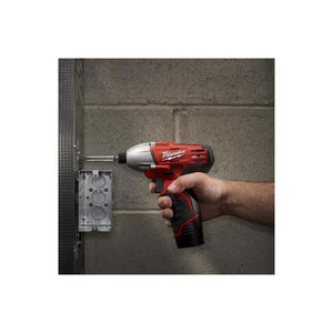 Milwaukee | 2450-22 M12 Cordless Lithium-Ion 1/4" Hex Impact Driver