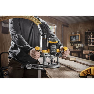 DEWALT DCW620B 20V MAX XR BRUSHLESS CORDLESS 2-1/4 PEAK HP PLUNGE ROUTER (TOOL ONLY)