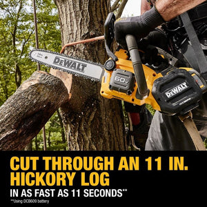 DEWALT DCCS674X2 60V MAX 14 In. Top Handle Chainsaw Kit