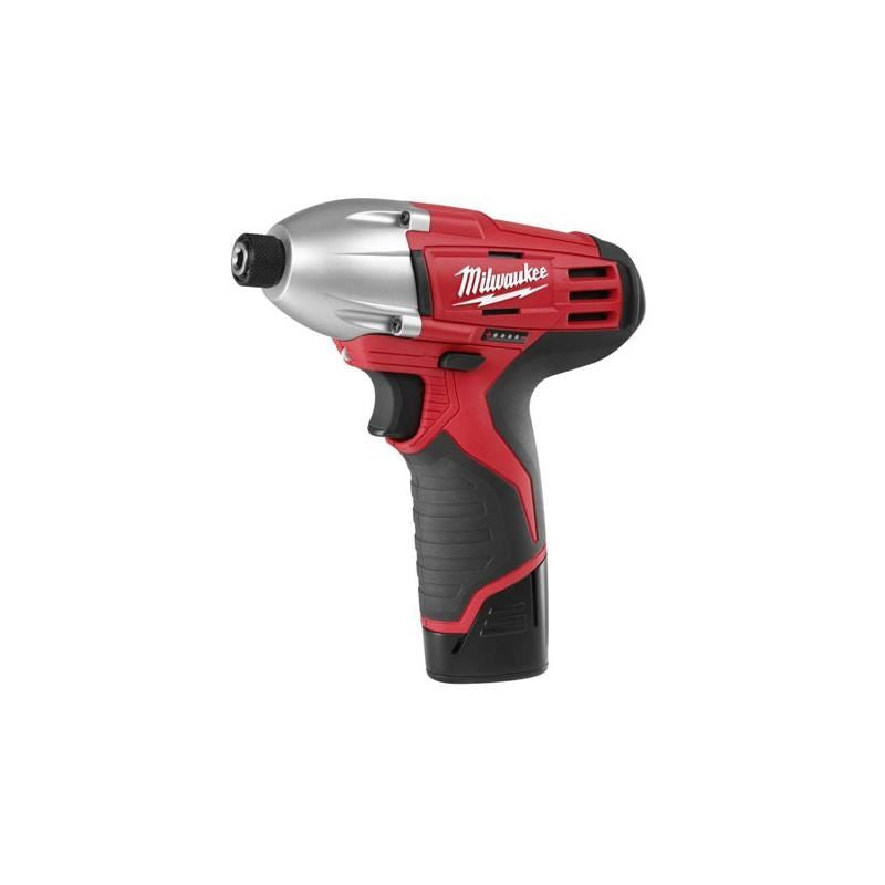 Milwaukee | 2450-22 M12 Cordless Lithium-Ion 1/4" Hex Impact Driver