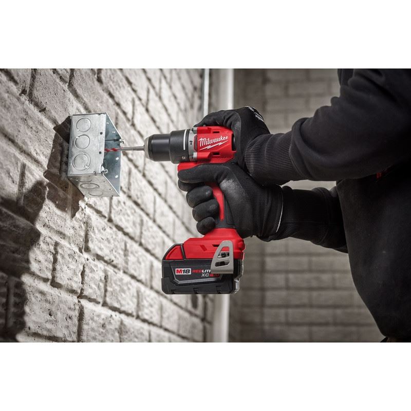 Milwaukee 3602-20 M18 Compact Brushless 1/2in Hammer Drill/Driver