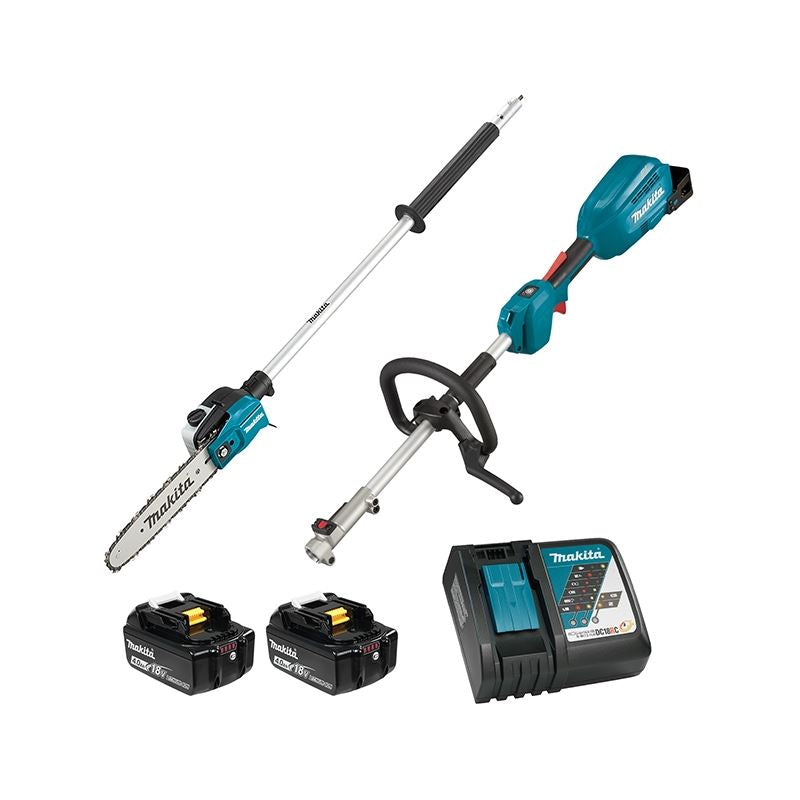 Makita DUR18RMX12 18V LXT Brushless Cordless Split-Shaft Pole Chainsaw