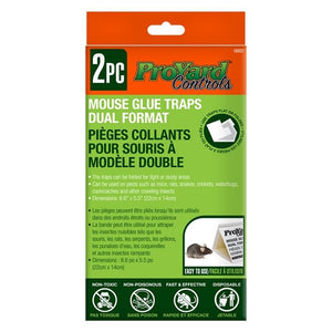 ProYard 185037 MOUSE GLUE TRAPS FOLDABLE - 2PK