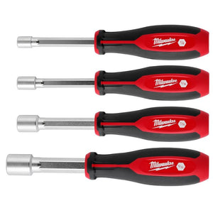 Milwaukee 48-22-2544 4pc Magnetic SAE HOLLOWCORE Nut Driver Set