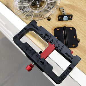 MILESCRAFT 1226 HingeJig Self-Clamping Door Hinge And Latch Jig