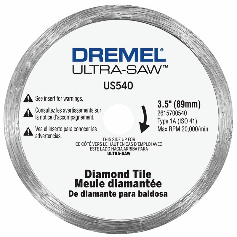 Dremel | US540-01 3.5 In. Ultra-Saw Tile Cut-Off Wheel