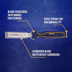 IRWIN IWHT16701 1in Folding Chisel