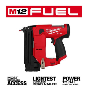 Milwaukee 2541-20 M12 FUEL 18 Gauge Compact Brad Nailer