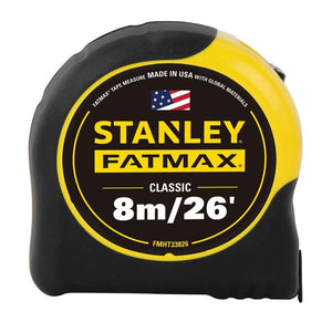 STANLEY FMHT33826S 1-1/4" x 26'/8m Fatmax Tape Measure