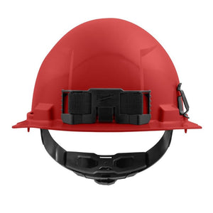 Milwaukee Front Brim Hard Hat w/4pt Ratcheting Suspension