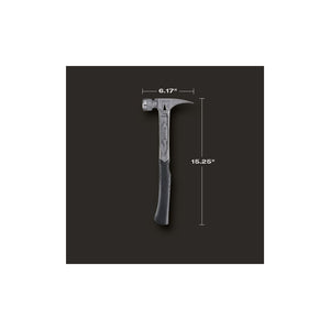 STILETTO TIB14RMC TIBONE 14oz Milled Titanium Framing Hammer