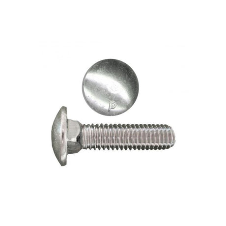 3/8 inch Zinc Plated Carriage Bolts