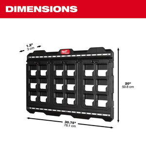 Milwaukee 48-22-8497 PACKOUT Large Wall Plate