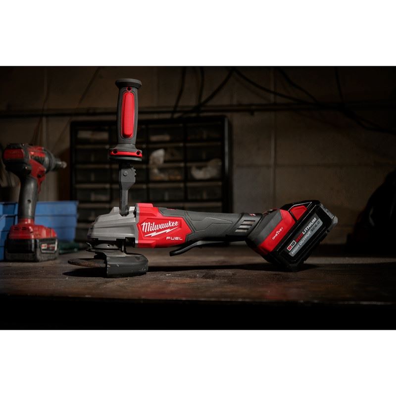 Milwaukee 2986-20 M18 FUEL 4-1/2 in / 5 in Dual-Trigger Braking Grinder