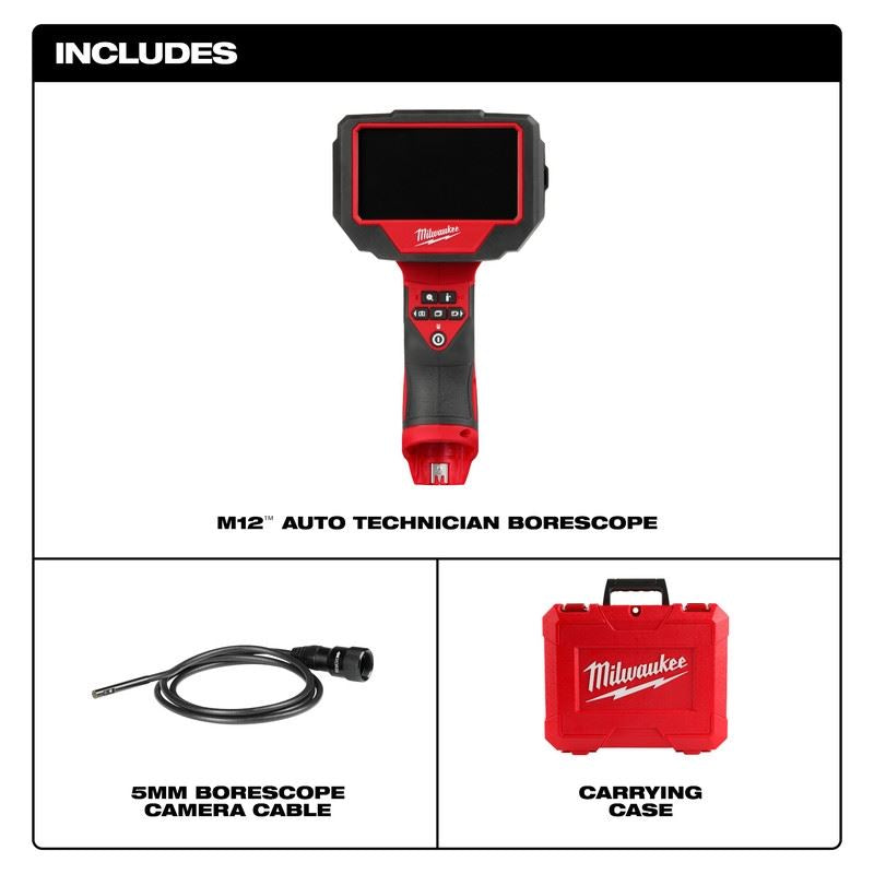 Milwaukee 3150-20 M12 Auto Technician Borescope