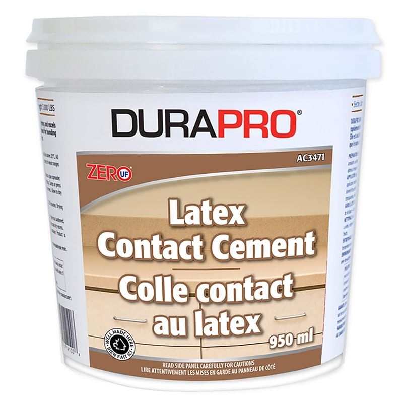 DURAL 85025950 LATEX CONTACT CEMENT 950ML LOW VOC