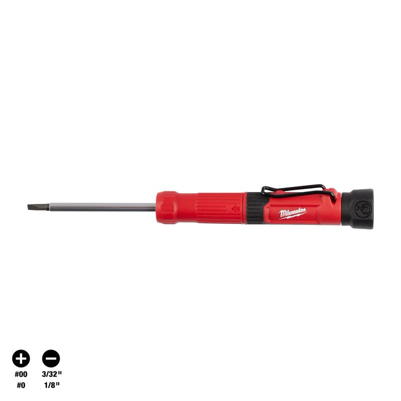 Milwaukee | 48-22-2932 4-in-1 Pocket Precision Multi-Bit Screwdriver