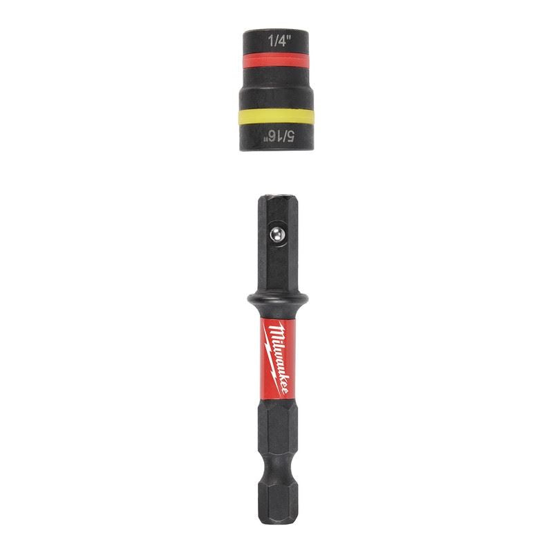 Milwaukee 49-66-4542 SHOCKWAVE Impact Duty QUIK CLEAR 2-in-1 Magnetic Nut Drivers