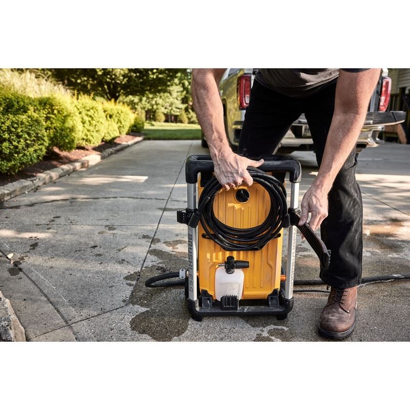 DEWALT DWPW3000 3000 MAX PSI 1.1 GPM 15 AMP Brushless Jobsite Electric Cold Water Pressure Washer