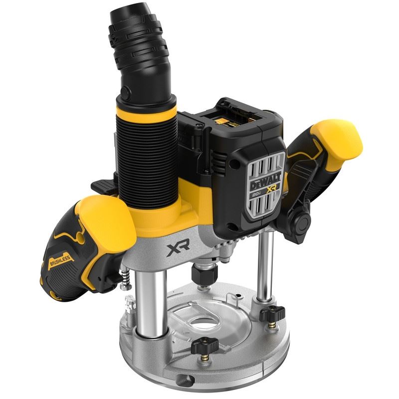 DEWALT DCW620B 20V MAX XR BRUSHLESS CORDLESS 2-1/4 PEAK HP PLUNGE ROUTER (TOOL ONLY)