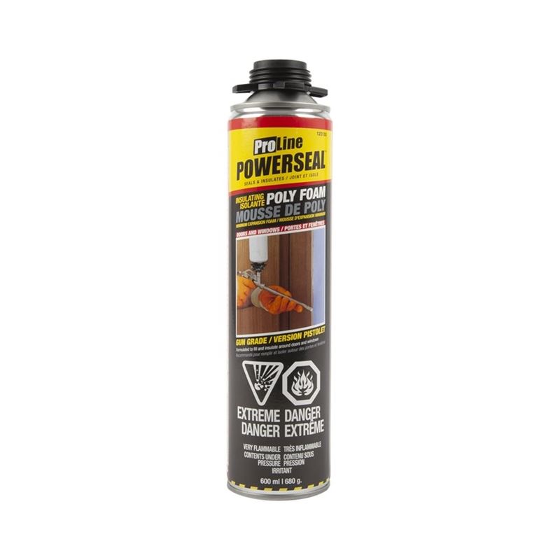 POWERSEAL 123155 WINDOW and DOOR GUN FOAM SEALANT 680G