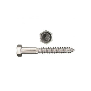 3/8"  Hex Head Lag Bolt-Zinc Plated