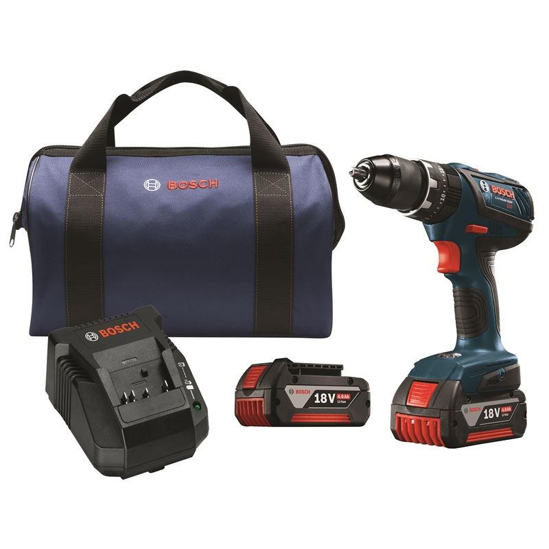 Bosch | HDS181A-01 18V Compact Tough 1/2 In. Hammer Drill/Driver Kit | BFP