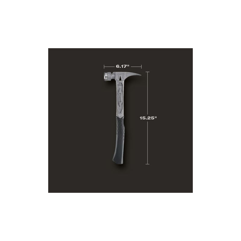 STILETTO TIB14RSC TIBONE 14oz Smooth Titanium Framing Hammer