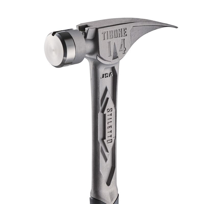 STILETTO TIB14RSC TIBONE 14oz Smooth Titanium Framing Hammer