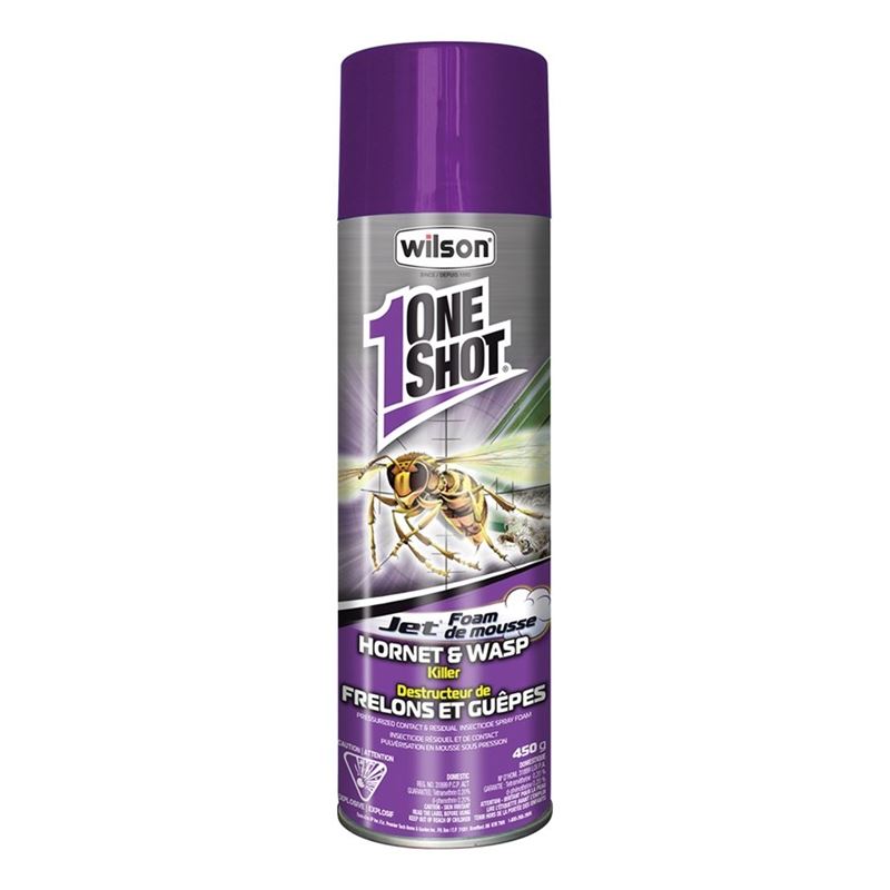 Wilson One Shot Foam Wasp and Hornet Killer - 450g