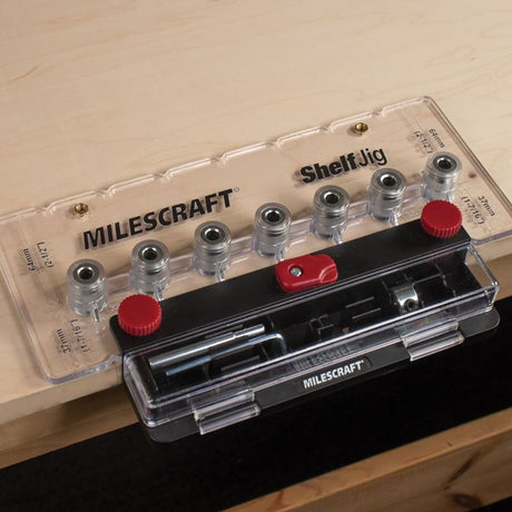 MILESCRAFT 1343 SHELFJIG SHELF-PIN HOLE JIG