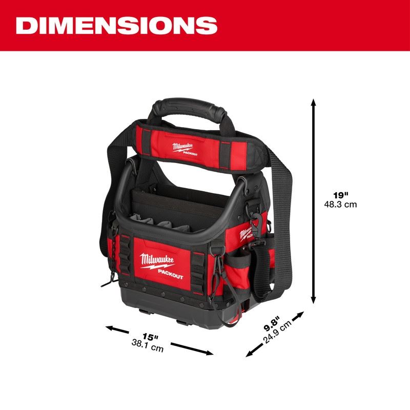 Milwaukee 48-22-8311 PACKOUT 10in Structured Tote