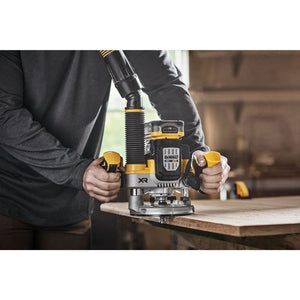 DEWALT DCW620B 20V MAX XR BRUSHLESS CORDLESS 2-1/4 PEAK HP PLUNGE ROUTER (TOOL ONLY)