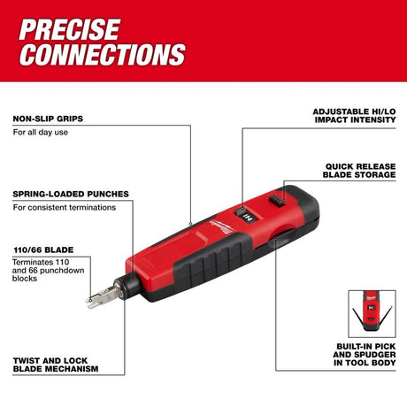 Milwaukee | 48-22-2164 Impact Punchdown Tool