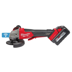 Milwaukee 2882-22 M18 FUEL 4-1/2n / 5in Braking Grinder w/ ONE-KEY Paddle Switch, No Lock