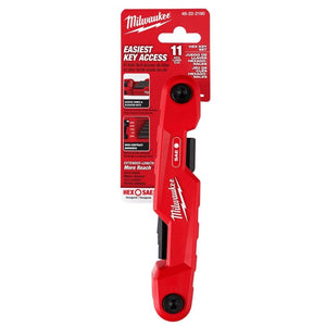 Milwaukee 48-22-2180 11-Key Electrician's Folding Hex Key Set - SAE